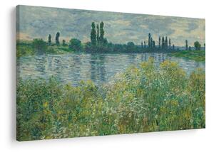 Slika - Claude Monet, Banks of the Seine, reprodukcije (90x60 cm)