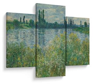 Slika - Claude Monet, Banks of the Seine, reprodukcije (90x60 cm)