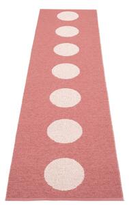 Svijetlo crvena unutarnja i vanjska staza 70x280 cm Vera Pop Blush – Pappelina