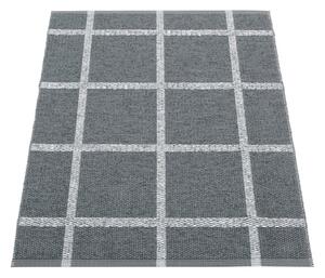 Antracitno sivi unutarnji i vanjski tepih 70x100 cm Ada Granit – Pappelina