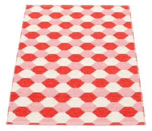 Crveni unutarnji i vanjski tepih 70x100 cm Dana Coral – Pappelina