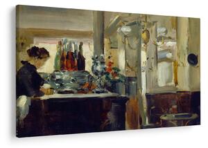 Slika - Style of Edouard Manet, Bon Bock Cafe, reprodukcije (90x60 cm)