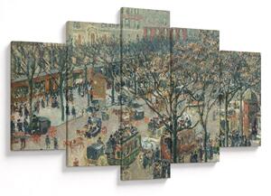 Slika - Camille Pissarro, Boulevard des Italiens, Morning, Sunlight, reprodukcije (150x105 cm)