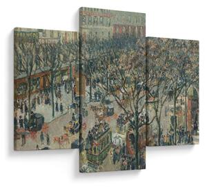 Slika - Camille Pissarro, Boulevard des Italiens, Morning, Sunlight, reprodukcije (90x60 cm)