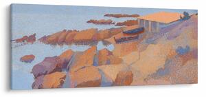 Slika - Henri Edmond Cross, Calanque des Antibois, reprodukcije (120x50 cm)