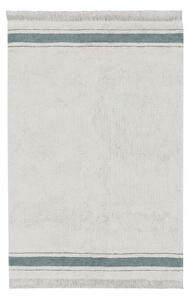 Plavi/krem periv/ručno rađen pamučan tepih 140x200 cm Gastro Vintage Blue – Lorena Canals