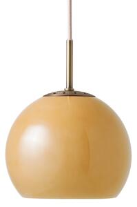 Viseće Svjetiljka FRANDSEN, Ball, prigušiv, Bež, Dnevna soba, Staklo, Dizajn
