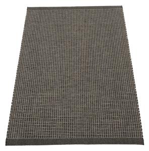 Antracitno sivi unutarnji i vanjski tepih 70x120 cm Emm Black Linen – Pappelina