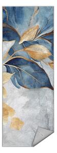 Plava/u zlatnoj boji perivia staza 80x200 cm Golden Leaves – Mila Home