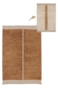 Ciglasti/bež pamučan tepih 140x200 cm Duetto Toffee – Lorena Canals
