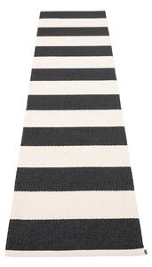 Crno-bijela unutarnja i vanjska staza 70x300 cm Bob Black Vanilla – Pappelina