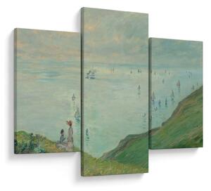 Slika - Henri Fantin-Latour, Cliffs at Pourville, reprodukcije (90x60 cm)