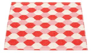 Crveni unutarnji i vanjski tepih 60x70 cm Dana Coral – Pappelina