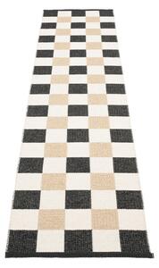Crna/krem unutarnja i vanjska staza 70x300 cm Pix Black Vanilla – Pappelina