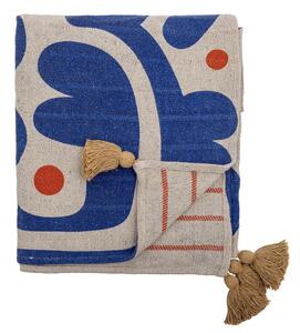 Plava deka 130x160 cm Eviaya – Bloomingville