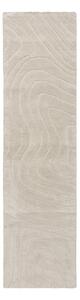 Krem ručno rađena vunena staza 60x230 cm Mesmerise Natural – Flair Rugs