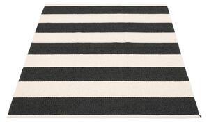 Crno-bijeli unutarnji i vanjski tepih 140x180 cm Bob Black Vanilla – Pappelina