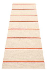 Ciglasta/krem unutarnja i vanjska staza 70x240 cm Olle Brick Cream – Pappelina