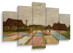 Slika - Vincent van Gogh, Flower Beds in Holland, reprodukcije (150x105 cm)