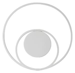 Stropne Svjetiljka Lindby, Emisua, prigušiv, Bijela, Dnevna soba, Aluminij, Moderan
