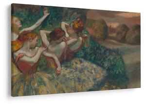 Slika - Edgar Degas, Four Dancers, reprodukcije (90x60 cm)
