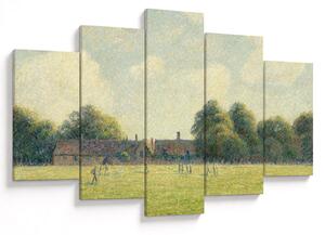 Slika - Camille Pissarro, Hampton Court Green, reprodukcije (150x105 cm)