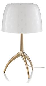 Stolne Lampa Foscarini, Lumiere, prigušiv, Bijela, Dnevna soba, Staklo, Dizajn