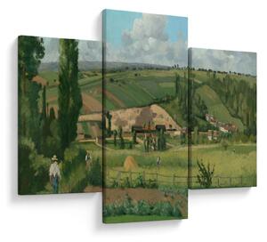 Slika - Camille Pissarro, Landscape at Les Pâtis, Pontoise, reprodukcije (90x60 cm)