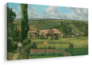 Slika - Camille Pissarro, Landscape at Les Pâtis, Pontoise, reprodukcije (90x60 cm)