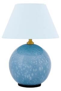 Stolne Lampa Globen Lighting, IRIS, prigušiv, Plava, Dnevna soba, Staklo, Vintage