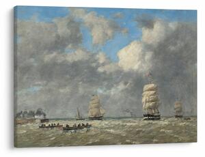 Slika - Eugène Boudin, Le Havre, reprodukcije (70x50 cm)