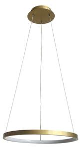 LED viseća lampa zlatne boje ø 40 cm Lune - Candellux Lighting