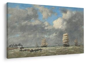 Slika - Eugène Boudin, Le Havre, reprodukcije (90x60 cm)
