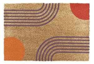 Otirač od kokosovih vlakana 40x60 cm Colour Abstract – Artsy Doormats