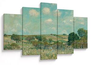 Slika - Alfred Sisley, Meadow, reprodukcije (150x105 cm)