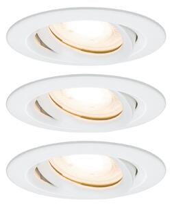 Reflektori Paulmann, Nova, prigušiv, Bijela, Dnevna soba, Metal, Moderan