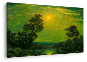 Slika - Imitator of Ralph Albert Blakelock, Moonlight, reprodukcije (90x60 cm)