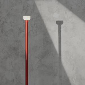 Podne Lampa FLOS, Bellhop, prigušiv, Crvena, Dnevna soba, Metal, Dizajn