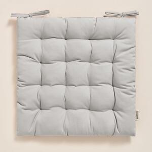 Jastuk za sjedenje svijetlo siva CARMEN 40x40 cm