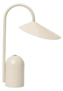 Stolne Lampa ferm LIVING, Arum, prigušiv, Bež, Terasa, Metal, Dizajn