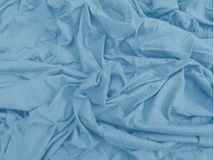 Jersey plahta EXCLUSIVE svijetlo plava 160 x 200 cm