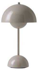 Stolne Lampa &Tradition, Flowerpot VP9, prigušiv, Sivo, Dnevna soba, Plastika, Dizajn