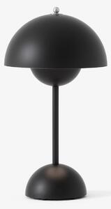 Stolne Lampa &Tradition, Flowerpot VP9, prigušiv, Crno, Dnevna soba, Plastika, Dizajn