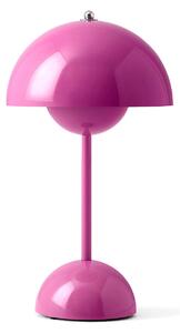 Stolne Lampa &Tradition, Flowerpot VP9, prigušiv, Ružičasta ruža, Dnevna soba, Plastika, Dizajn