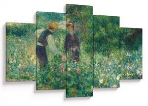 Slika - Auguste Renoir, Picking Flowers, reprodukcije (150x105 cm)