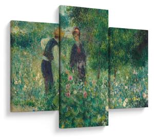 Slika - Auguste Renoir, Picking Flowers, reprodukcije (90x60 cm)