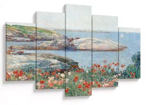 Slika - Childe Hassam, Poppies, Isles of Shoals, reprodukcije (150x105 cm)