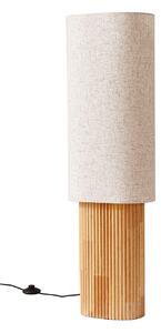 Podne Lampa Lindby, Kimiko, Drvo, Dnevna soba, Tkanina / tekstil, Skandinavski
