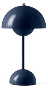 Stolne Lampa &Tradition, Flowerpot VP9, prigušiv, Plava, Dnevna soba, Plastika, Dizajn