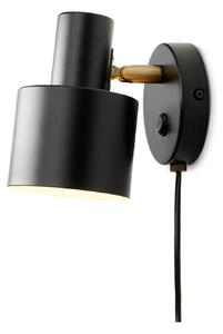 Zidne Svjetiljka Halo Design, Crno, Dnevna soba, Metal